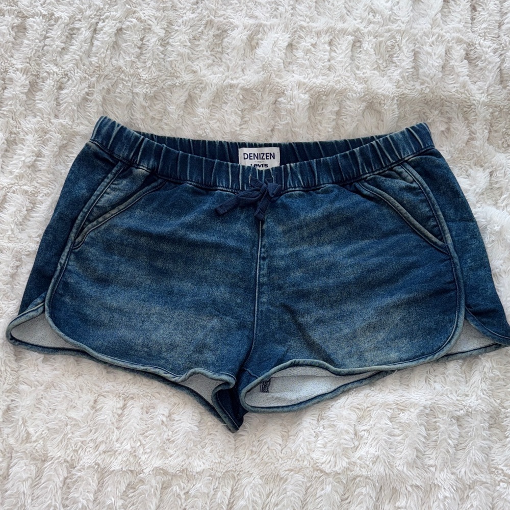 Denizen from Levi's Women's Dark Blue Athletic Shorts
